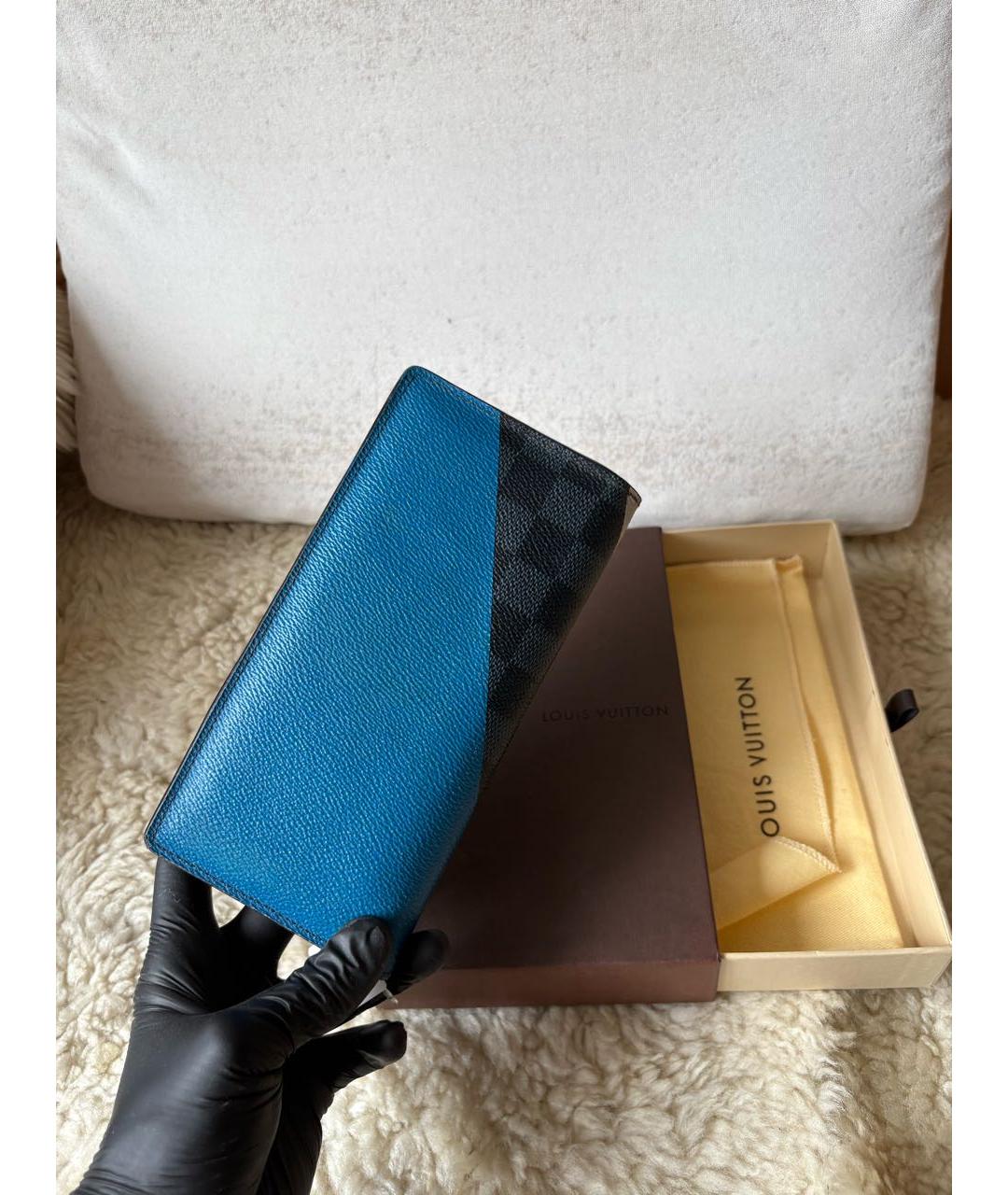 LOUIS VUITTON Темно-синий кошелек, фото 2