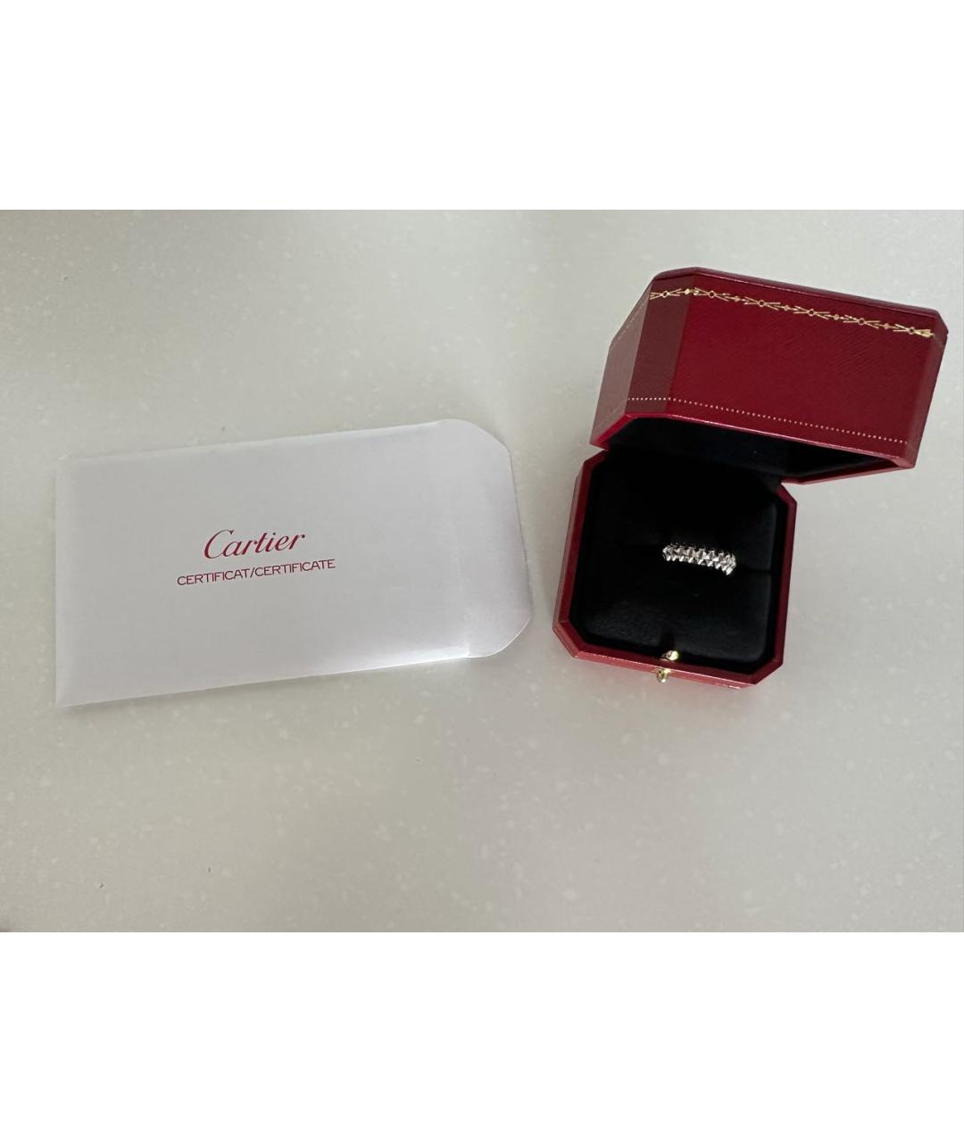 CARTIER Белое кольцо из белого золота, фото 6