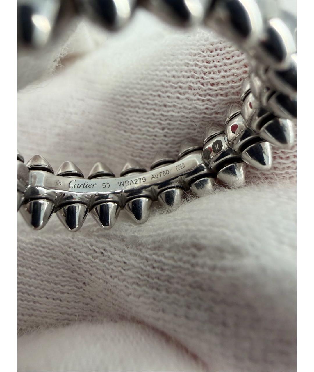 CARTIER Белое кольцо из белого золота, фото 4