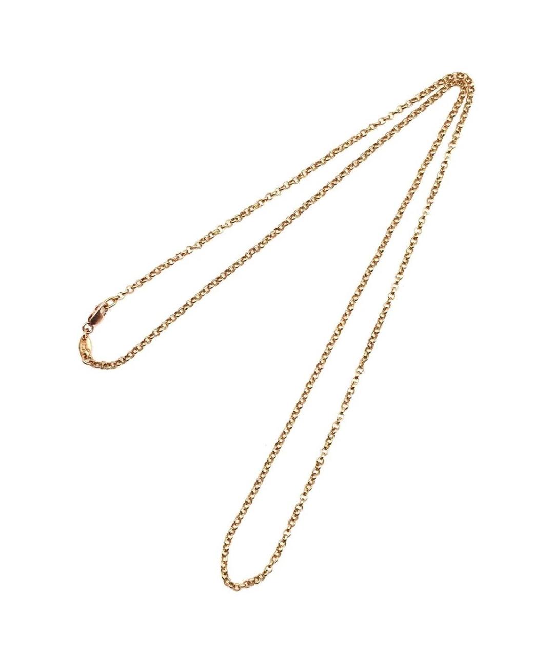 CHROME HEARTS Золотая цепочка/подвеска из желтого золота, фото 1