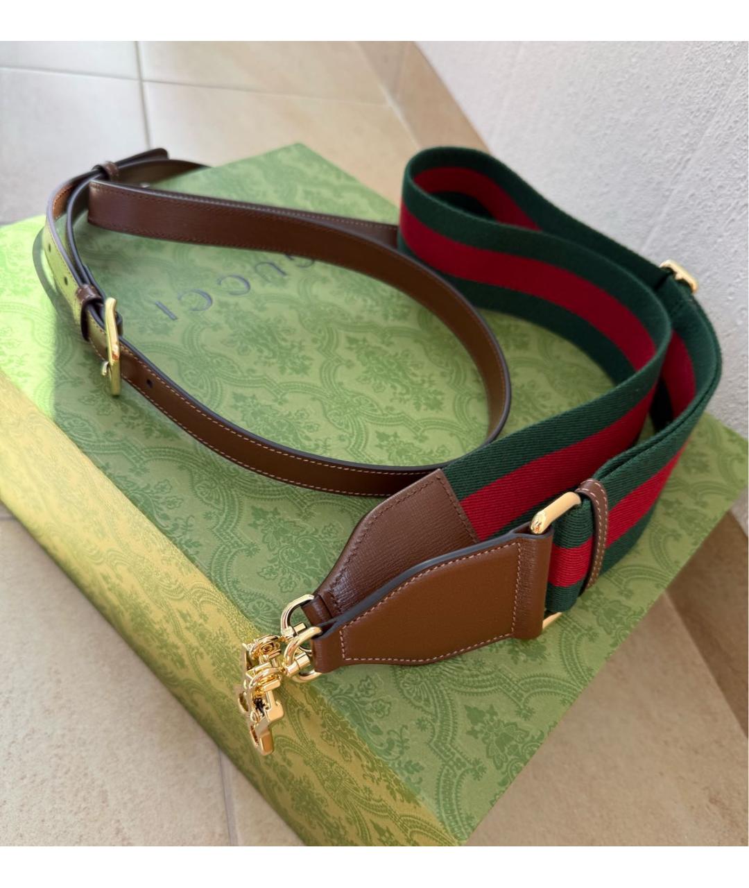 GUCCI Коричневая сумка через плечо, фото 6