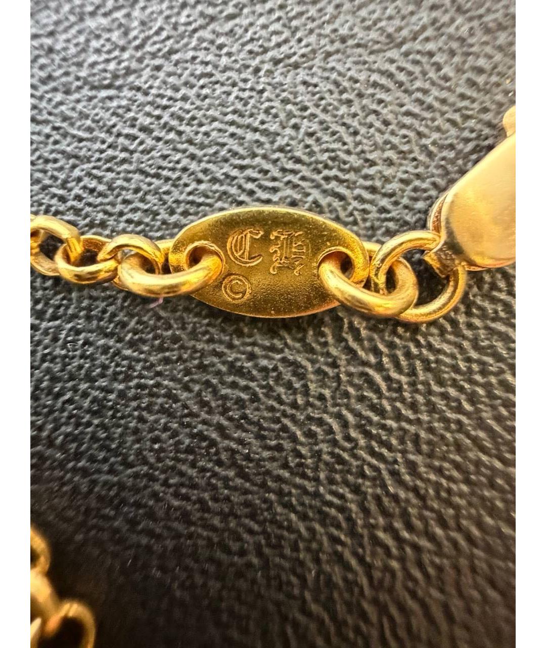 CHROME HEARTS Золотая цепочка из желтого золота, фото 6
