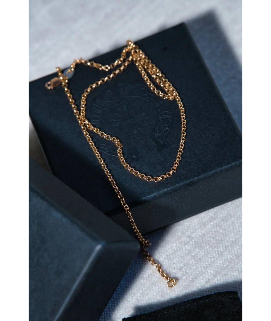 CHROME HEARTS Золотая цепочка из желтого золота, фото 3