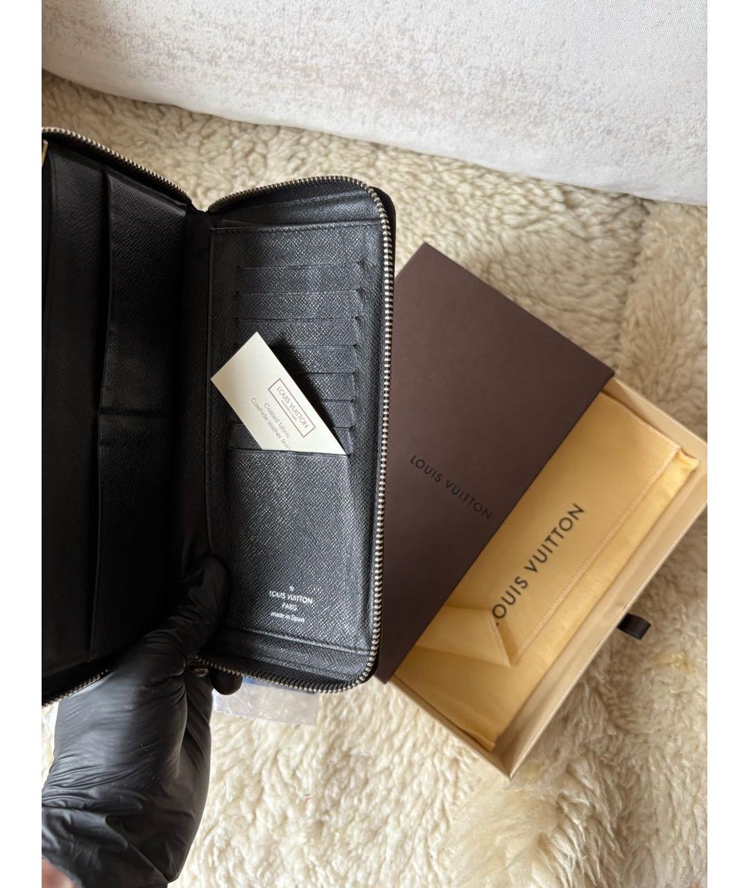 LOUIS VUITTON Черный кошелек, фото 3