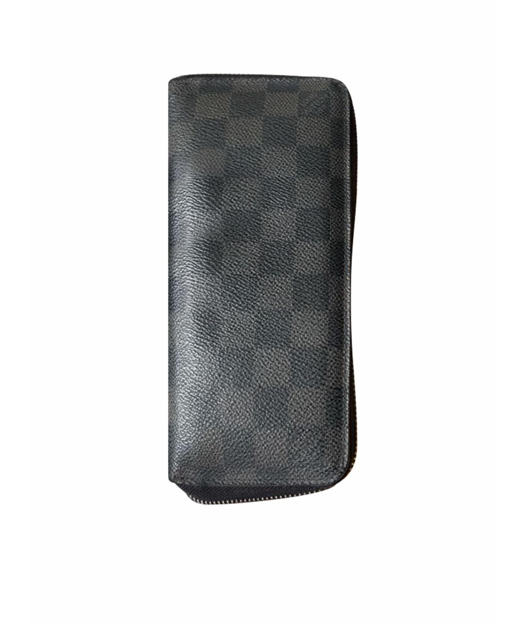 LOUIS VUITTON Черный кошелек, фото 1