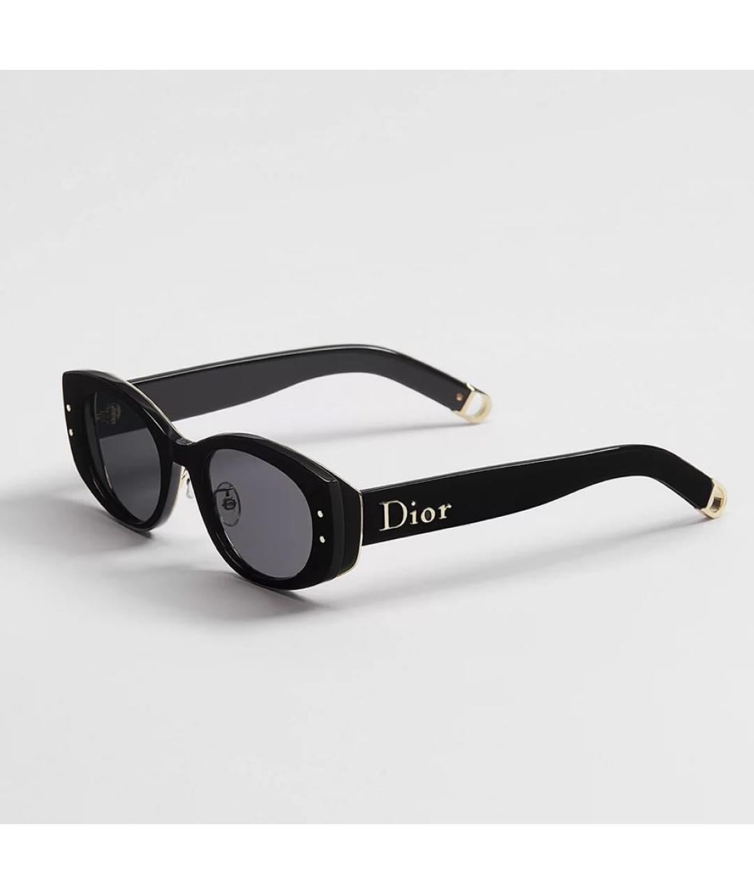 CHRISTIAN DIOR Черные солнцезащитные очки, фото 4