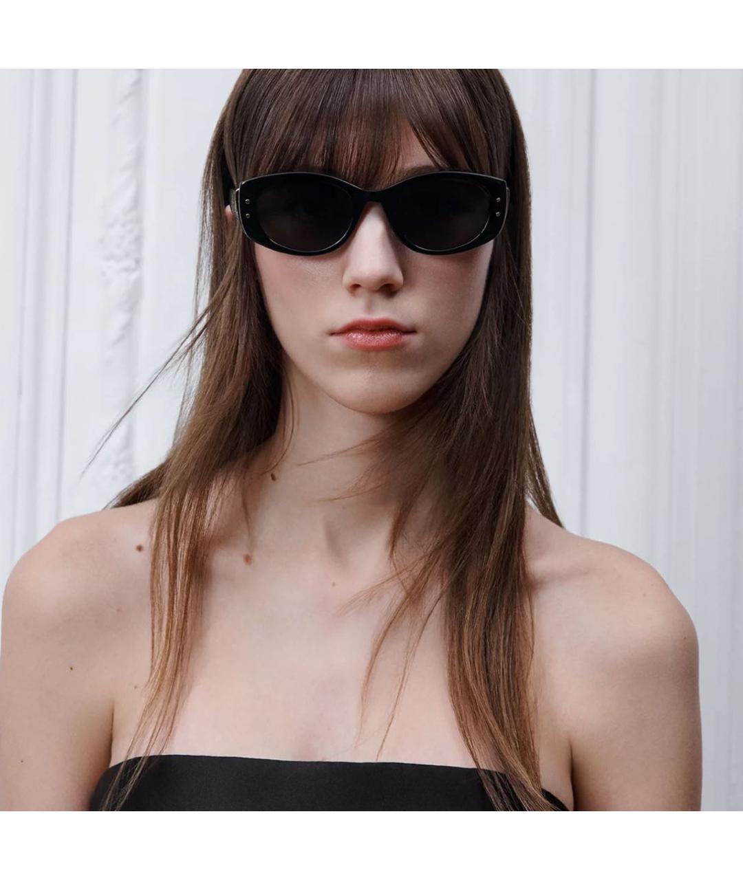CHRISTIAN DIOR Черные солнцезащитные очки, фото 2