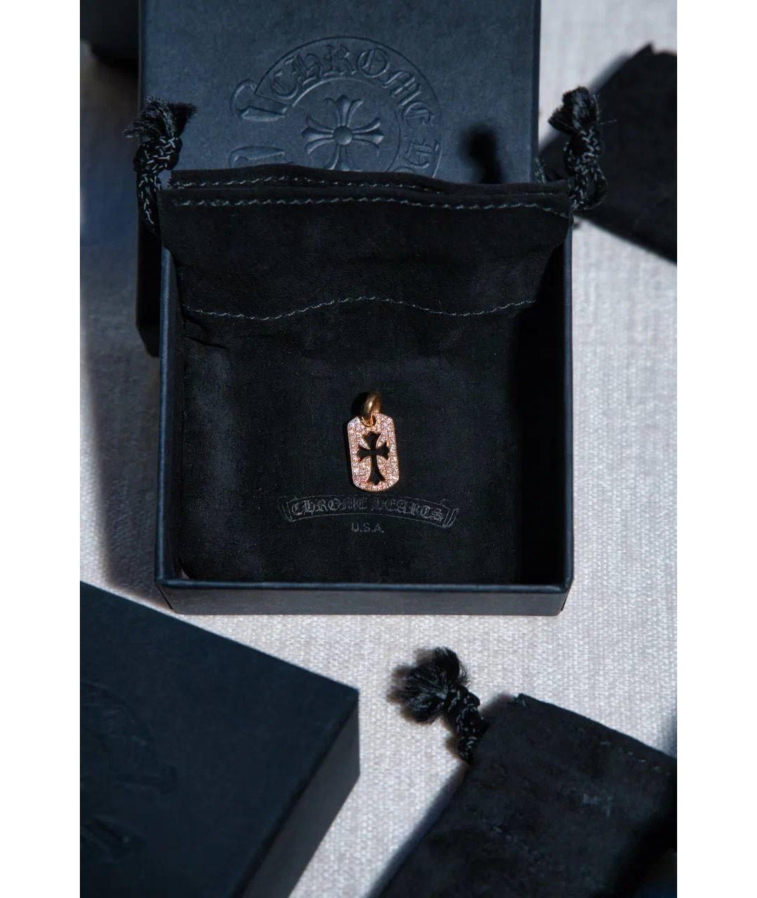 CHROME HEARTS Золотая цепочка/подвеска из желтого золота, фото 2