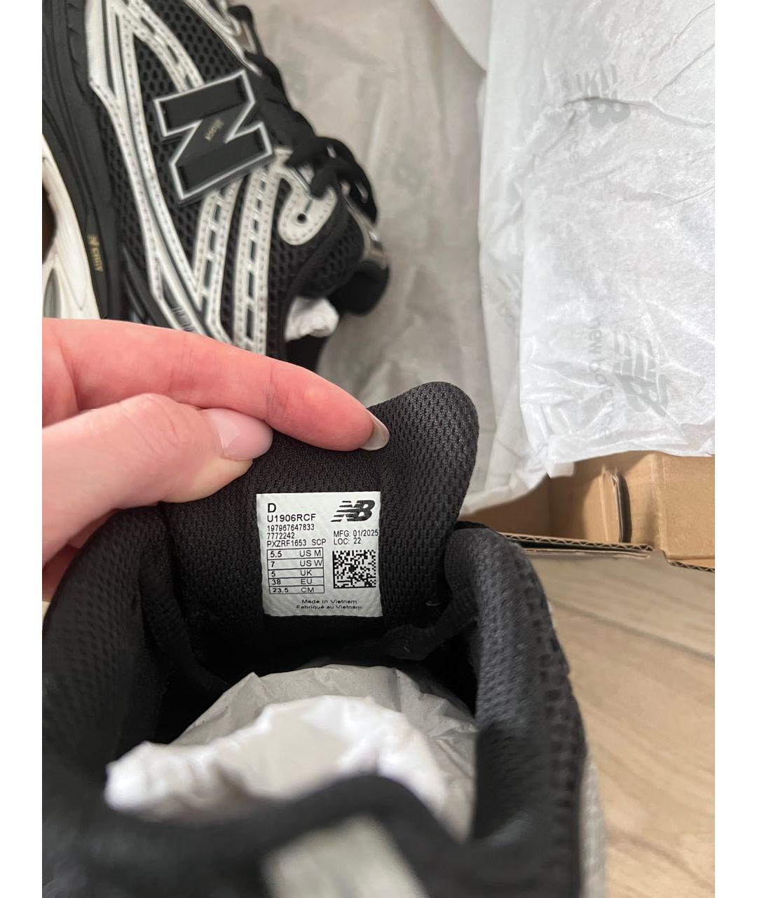 NEW BALANCE Черные кроссовки, фото 6