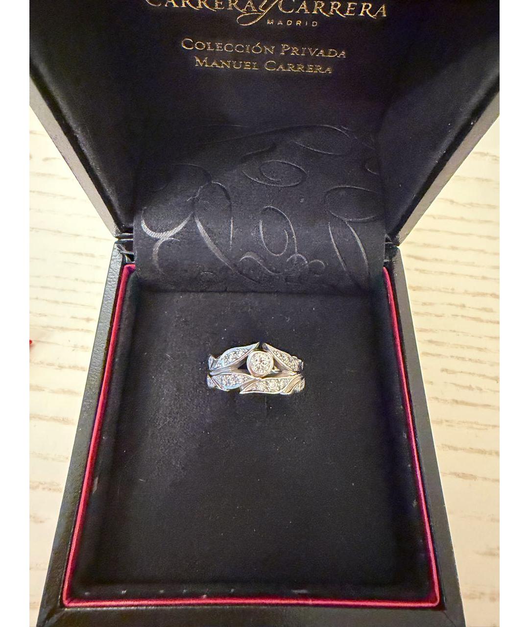 CARRERA Y CARRERA Белое кольцо из белого золота, фото 2