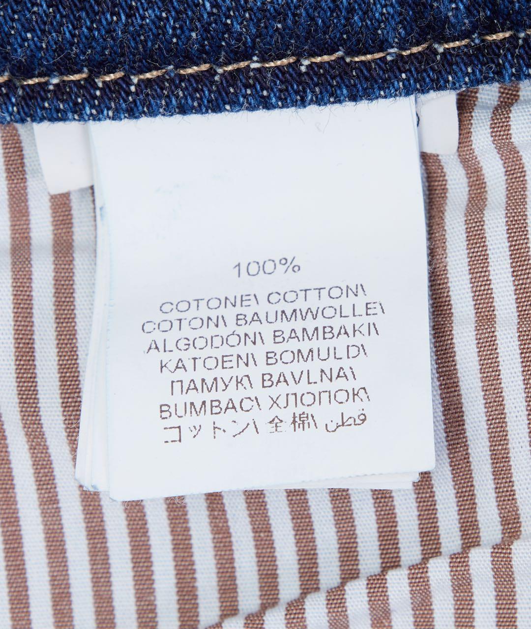 BRUNELLO CUCINELLI Синие хлопковые прямые джинсы, фото 4