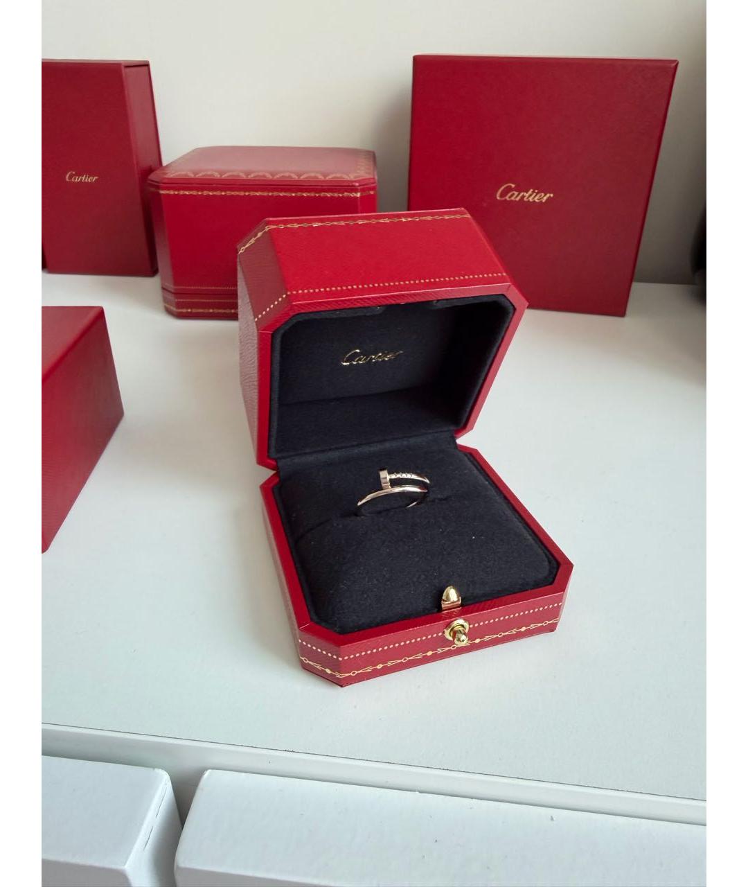 CARTIER Белое кольцо из белого золота, фото 2
