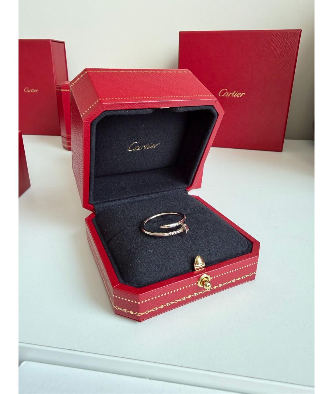 CARTIER Белое кольцо из белого золота, фото 8