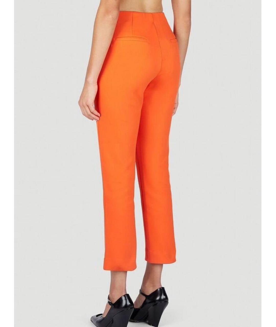 SPORTMAX Оранжевые брюки узкие, фото 2