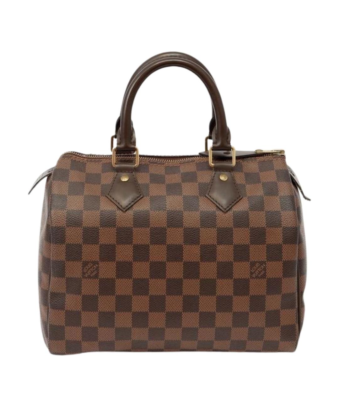 LOUIS VUITTON Коричневая кожаная сумка тоут, фото 1