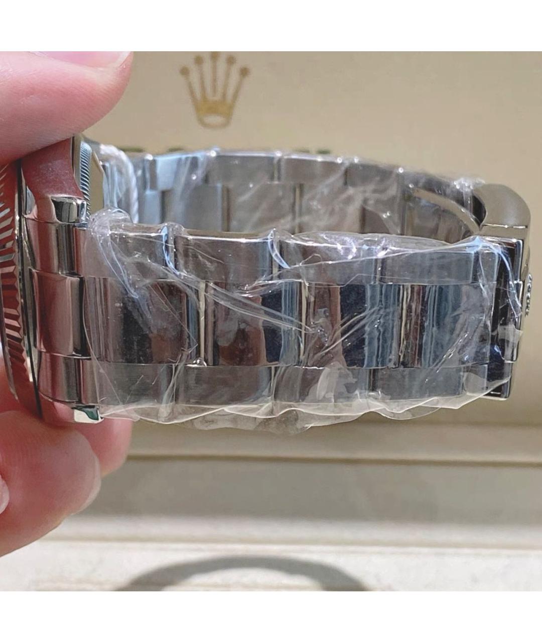 ROLEX Серебряные часы, фото 5