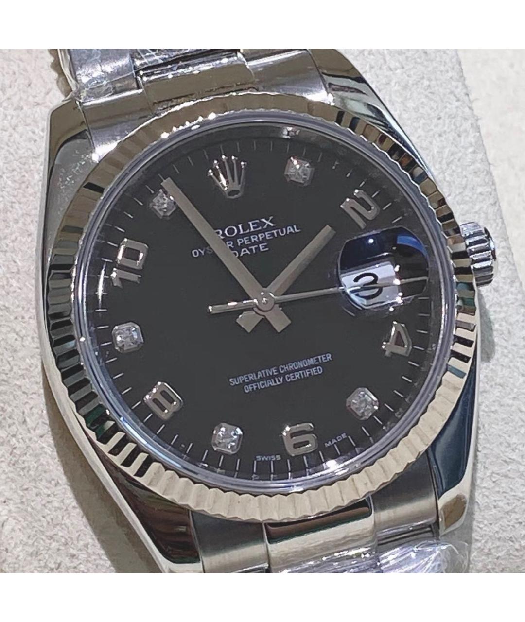 ROLEX Серебряные часы, фото 3