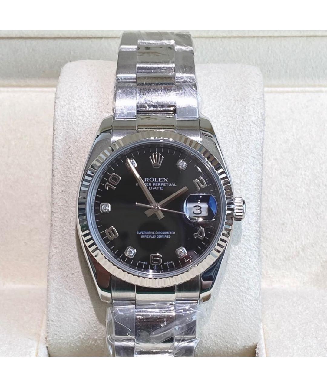 ROLEX Серебряные часы, фото 2