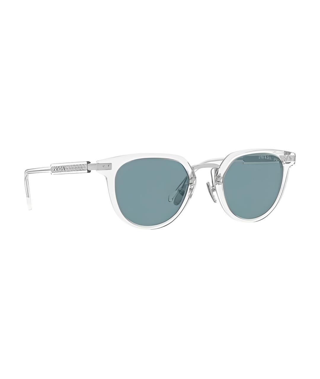 PRADA Синие пластиковые солнцезащитные очки, фото 2