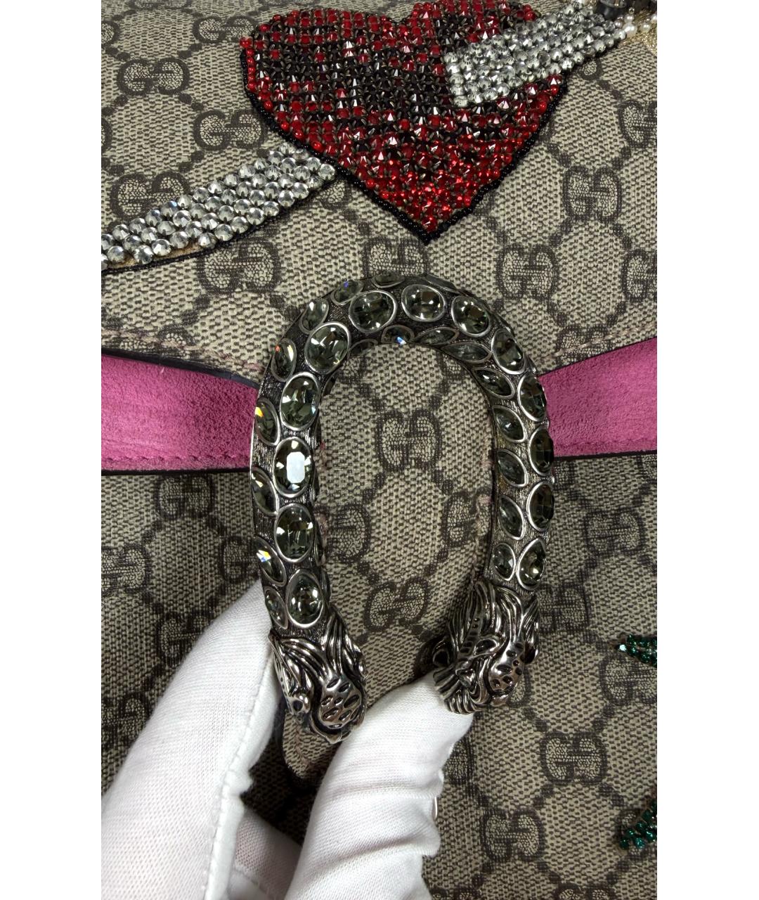 GUCCI Бежевая сумка через плечо, фото 6