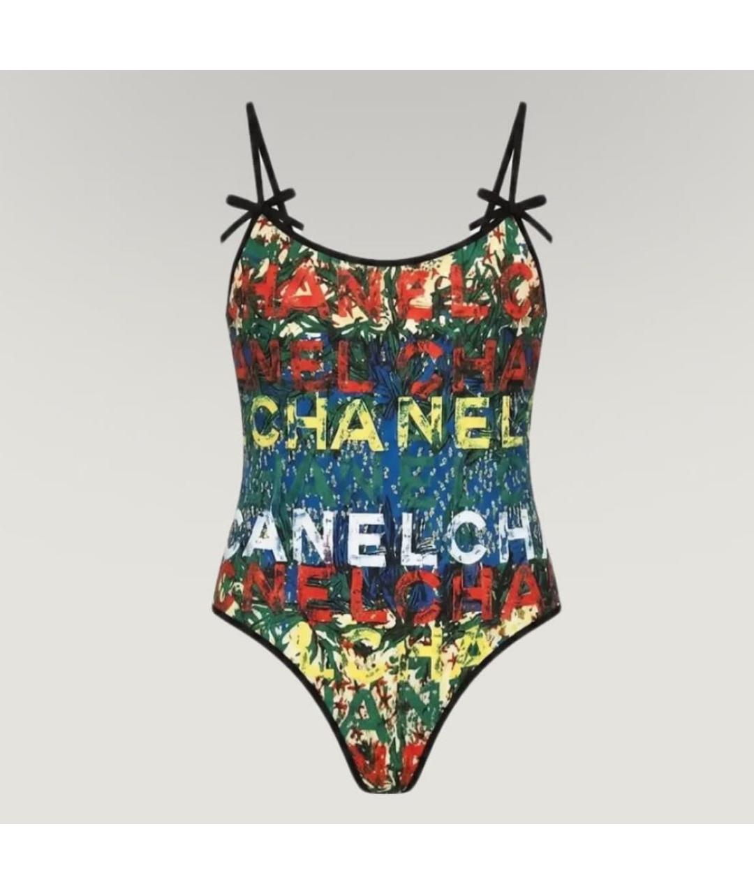 CHANEL Мульти купальник, фото 4