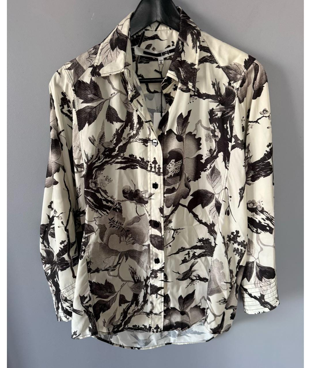 MCQ ALEXANDER MCQUEEN Полиэстеровая рубашка, фото 2