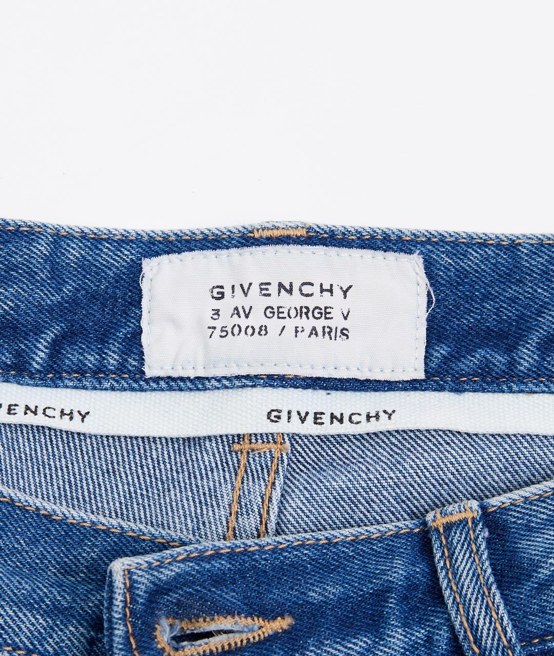 GIVENCHY Синие хлопковые джинсы скинни, фото 2