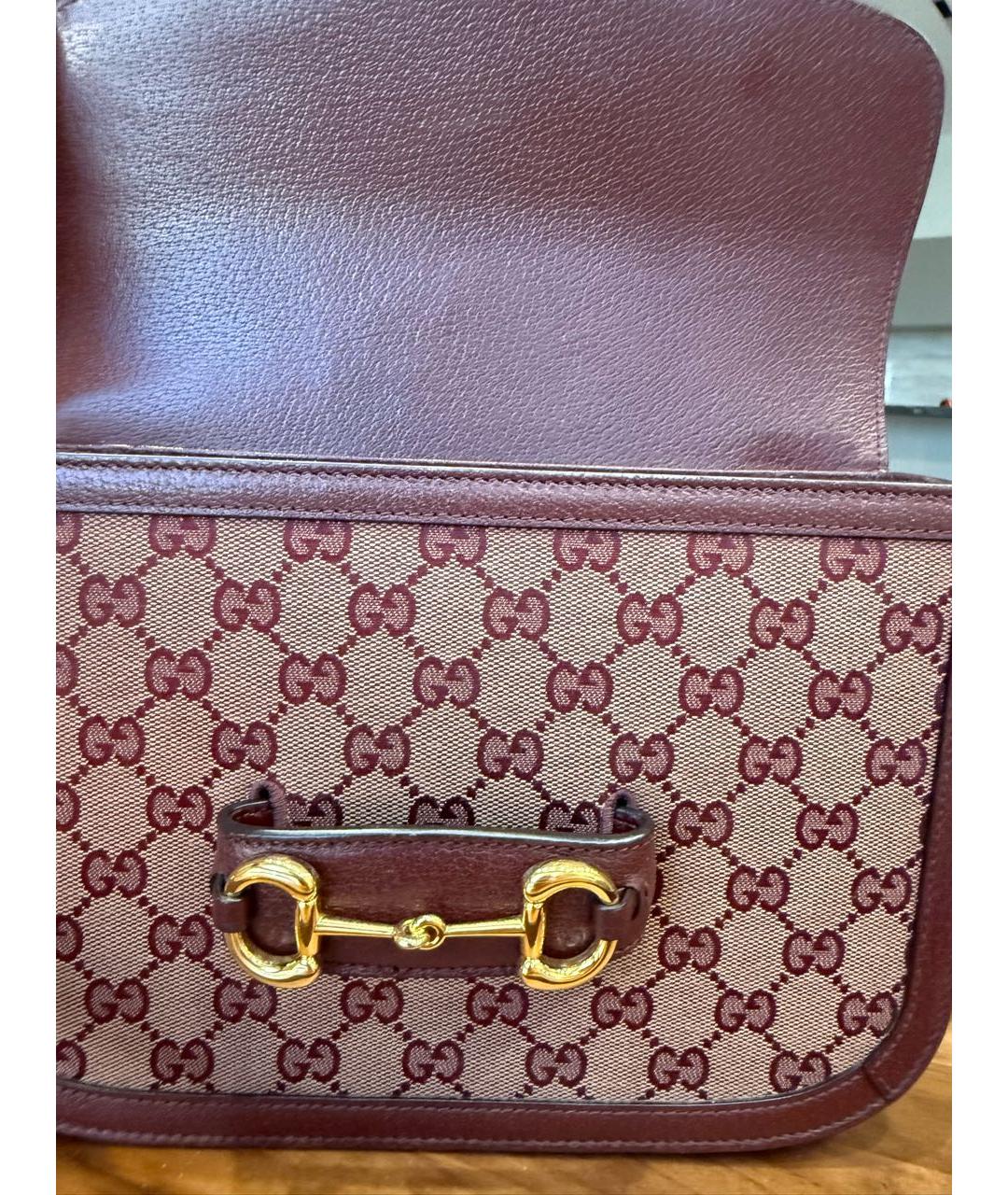 GUCCI Бордовая сумка через плечо, фото 6