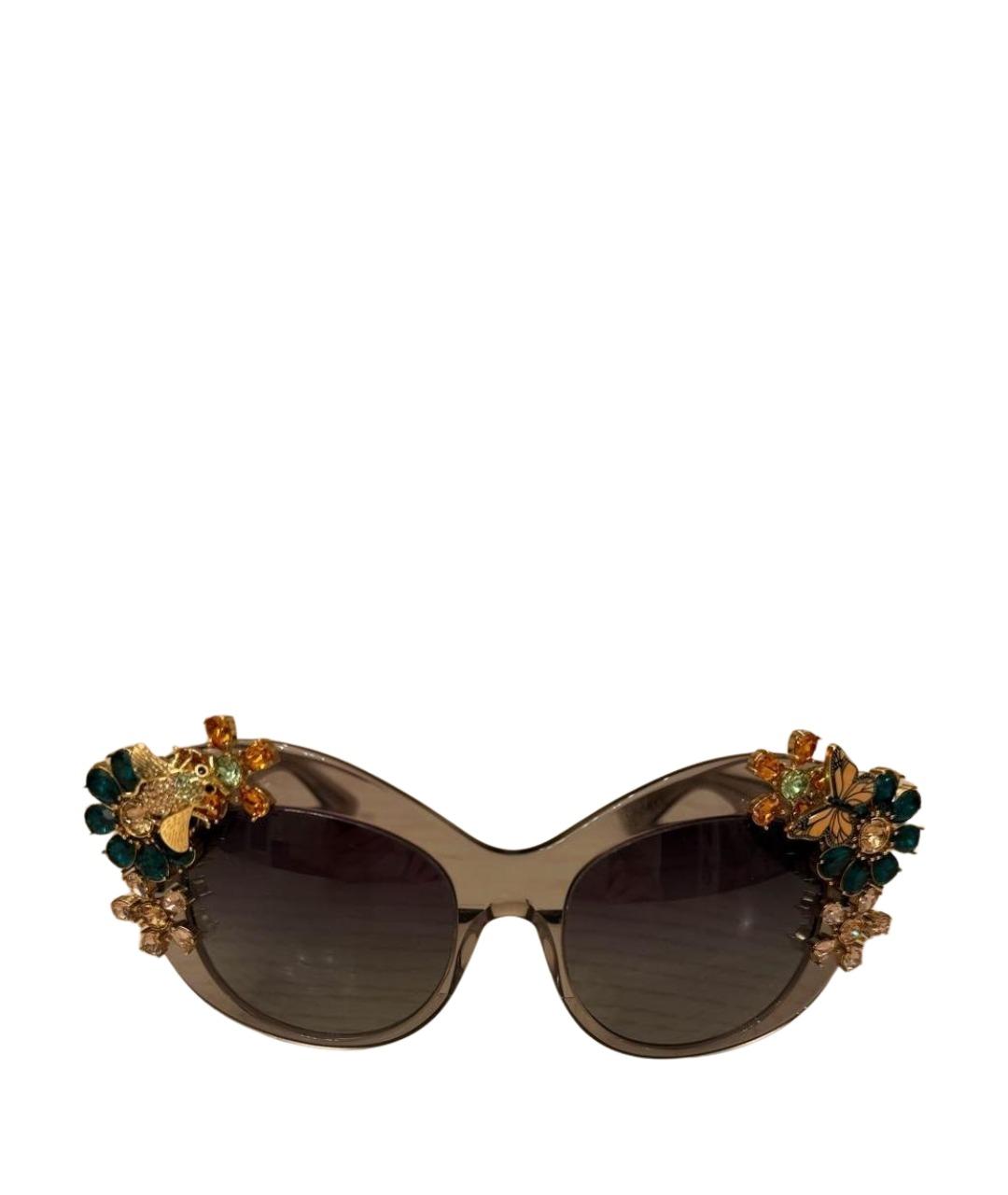 DOLCE&GABBANA Мульти пластиковые солнцезащитные очки, фото 1