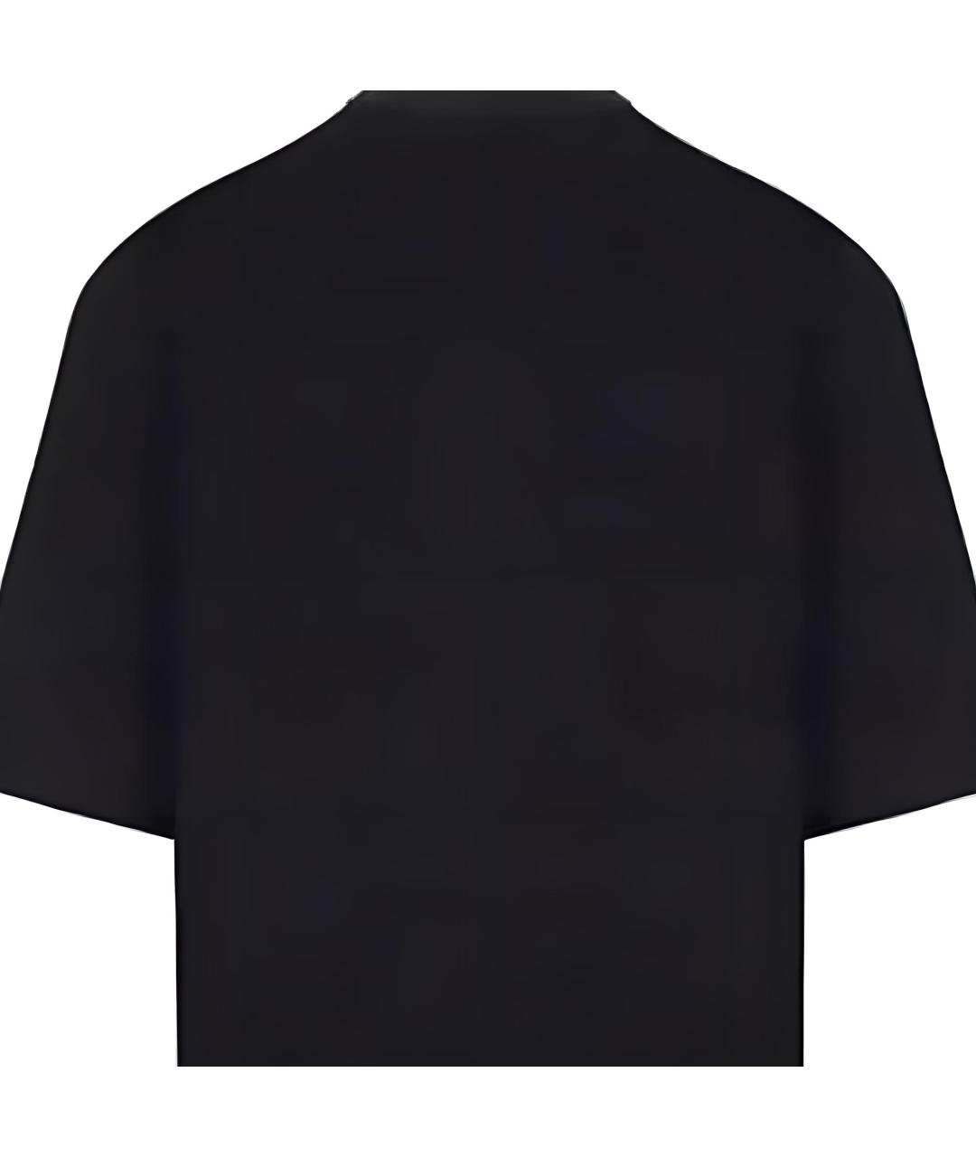 BALENCIAGA Черная футболка, фото 4