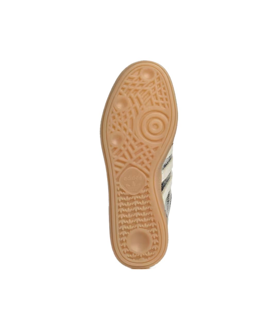 ADIDAS Серебряные кожаные кроссовки, фото 5