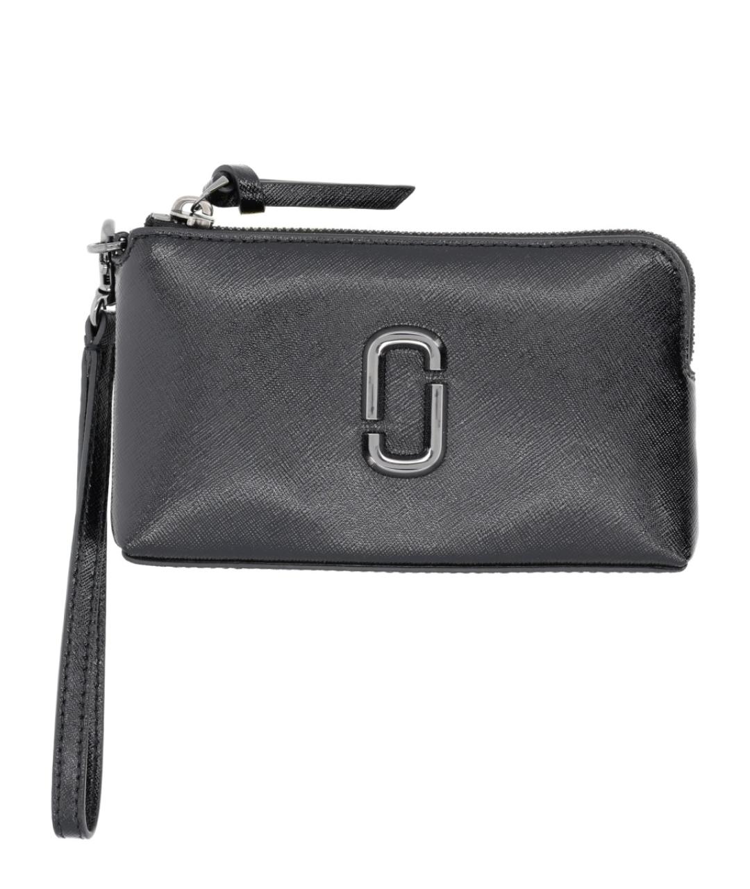 MARC JACOBS Черный кожаный кошелек, фото 1