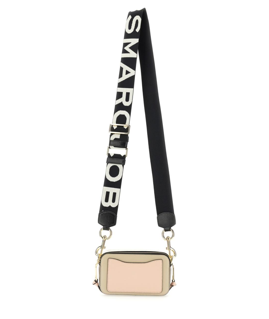 MARC JACOBS Бежевая кожаная сумка через плечо, фото 2