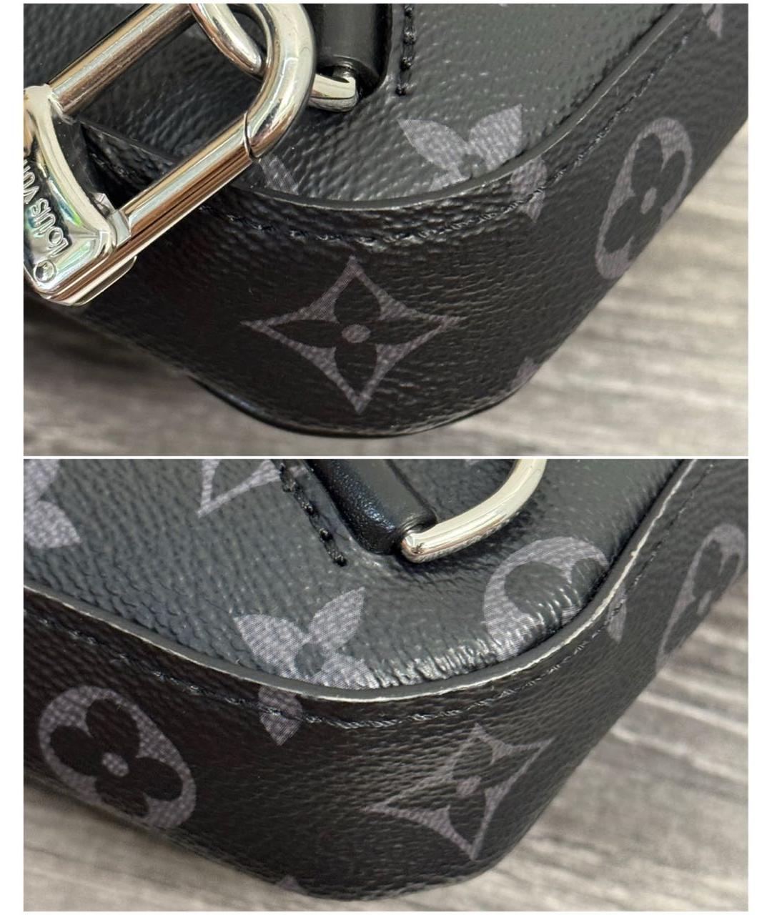 LOUIS VUITTON Черная сумка на плечо, фото 5