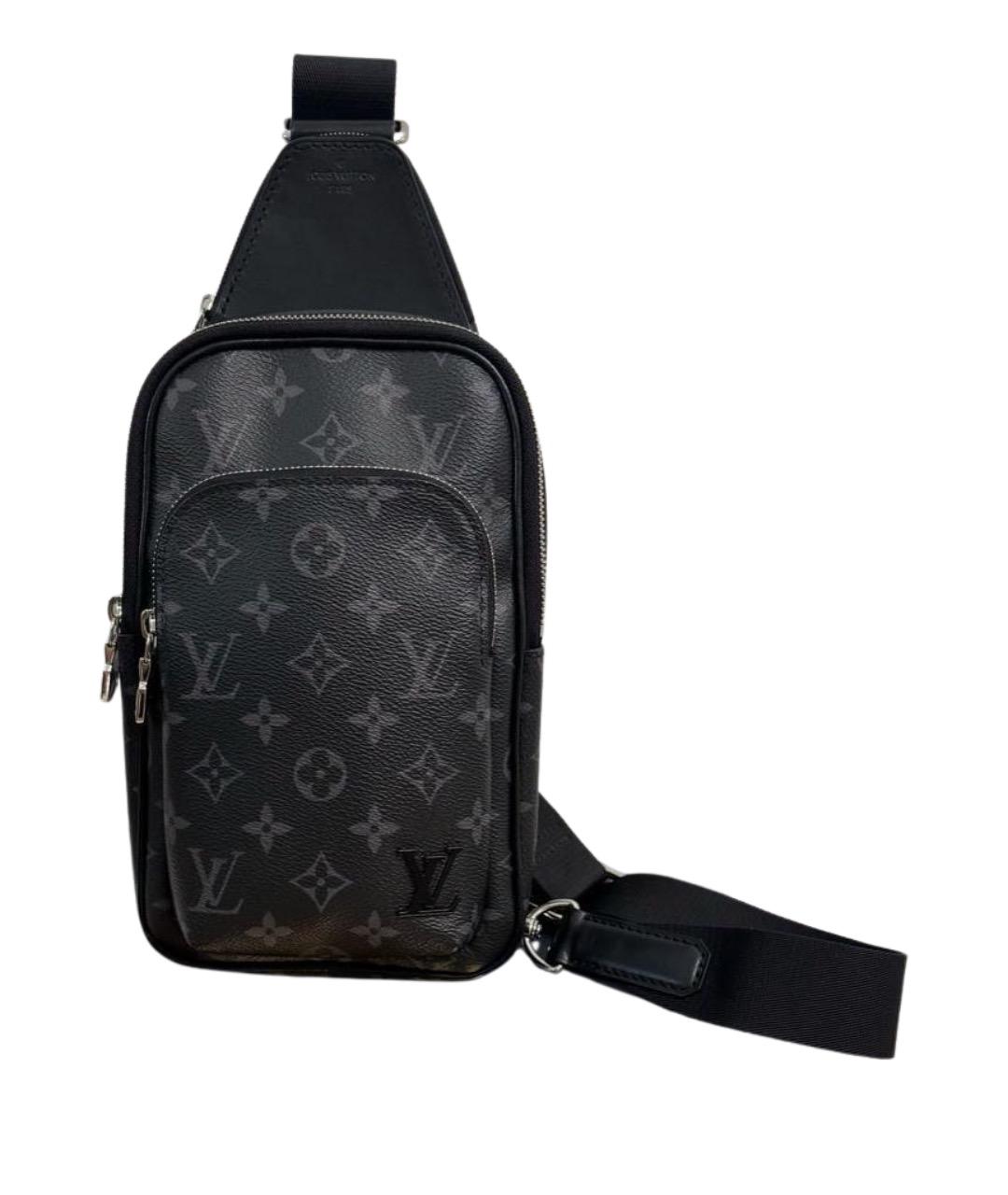 LOUIS VUITTON Черная сумка на плечо, фото 1