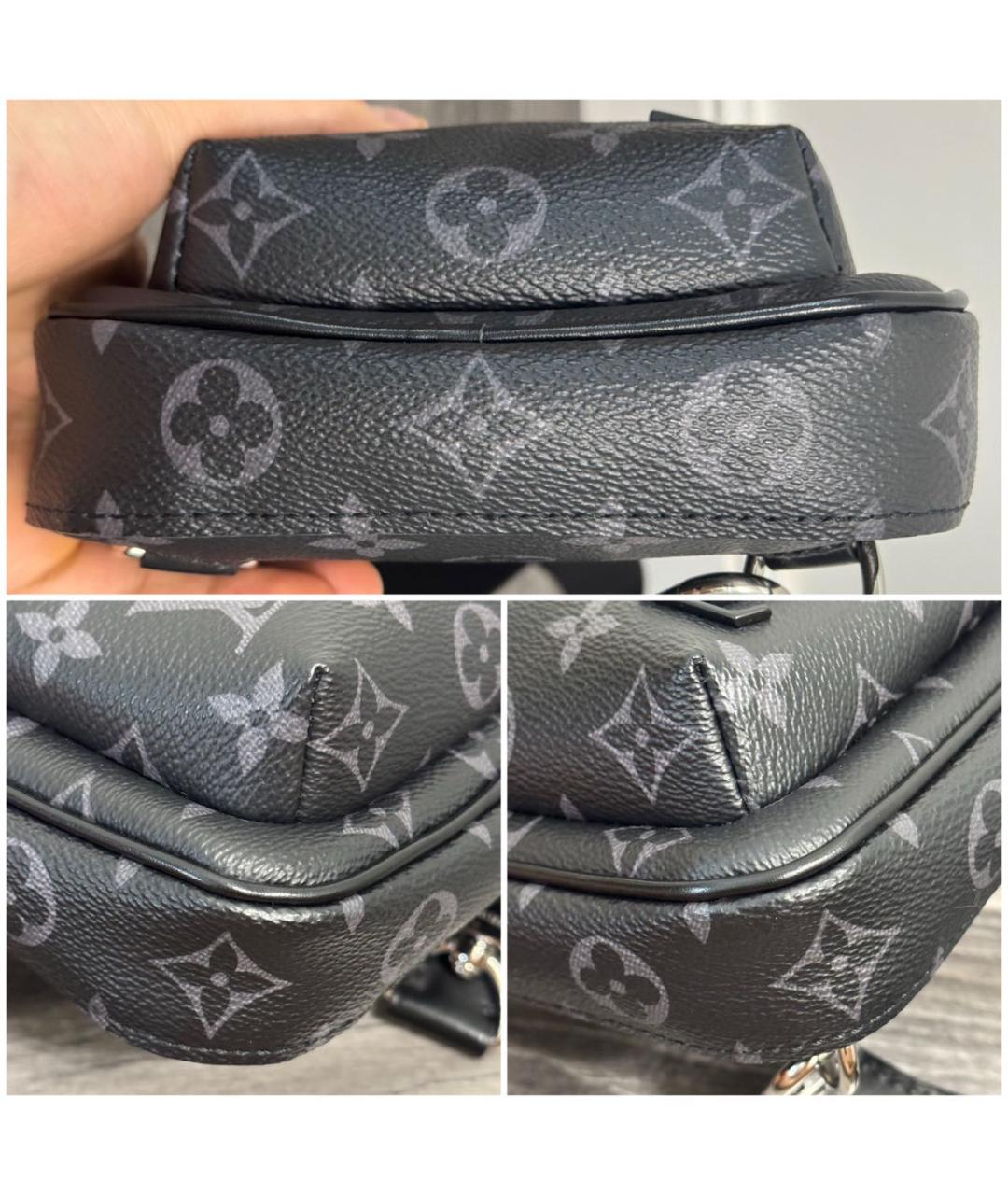 LOUIS VUITTON Черная сумка на плечо, фото 4