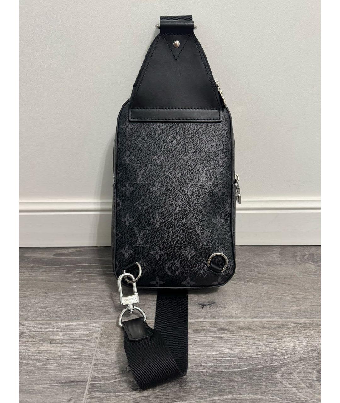 LOUIS VUITTON Черная сумка на плечо, фото 2