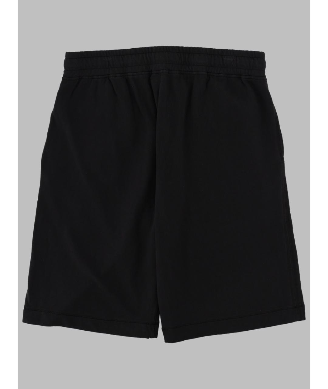 CP COMPANY Черные хлопковые шорты, фото 2