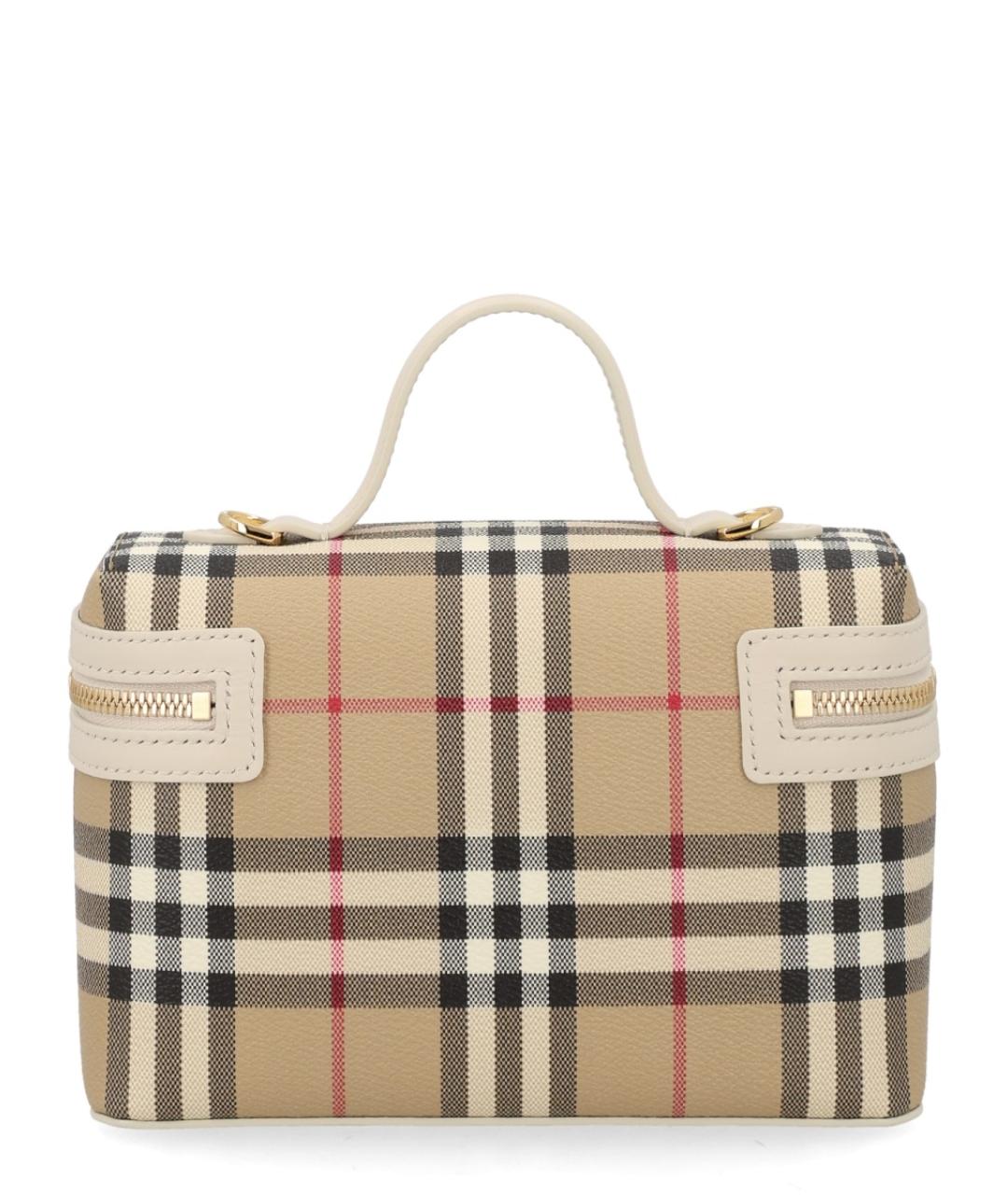 BURBERRY Бежевая сумка с короткими ручками, фото 2