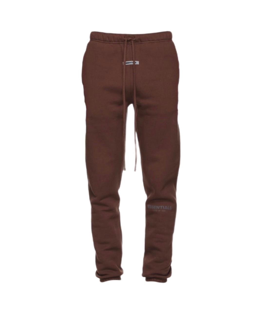 FEAR OF GOD ESSENTIALS Коричневый хлопковый спортивный костюм, фото 4