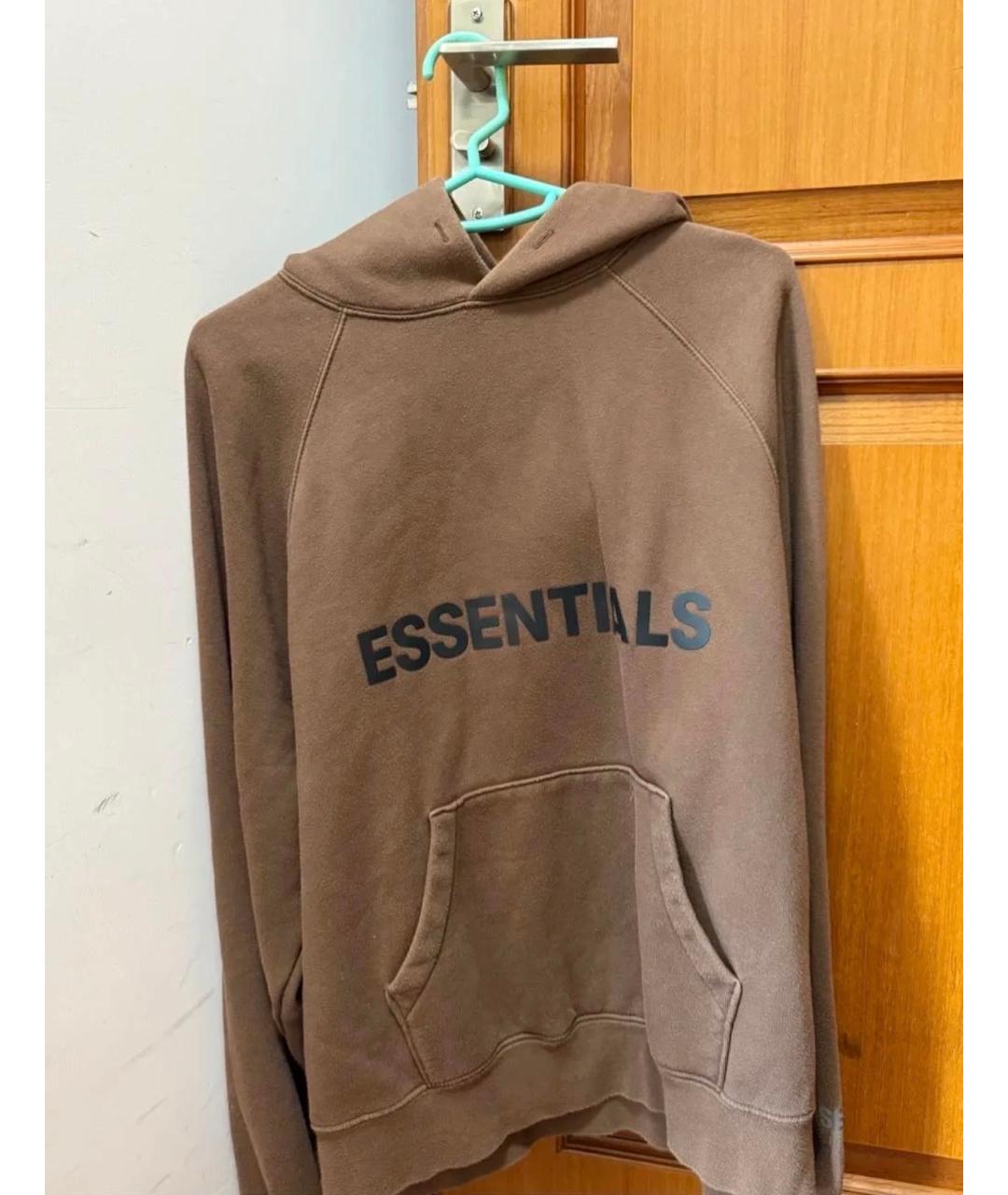 FEAR OF GOD ESSENTIALS Коричневый хлопковый спортивный костюм, фото 2