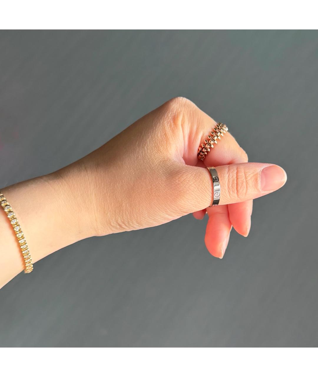 CARTIER Серебряное кольцо из белого золота, фото 8