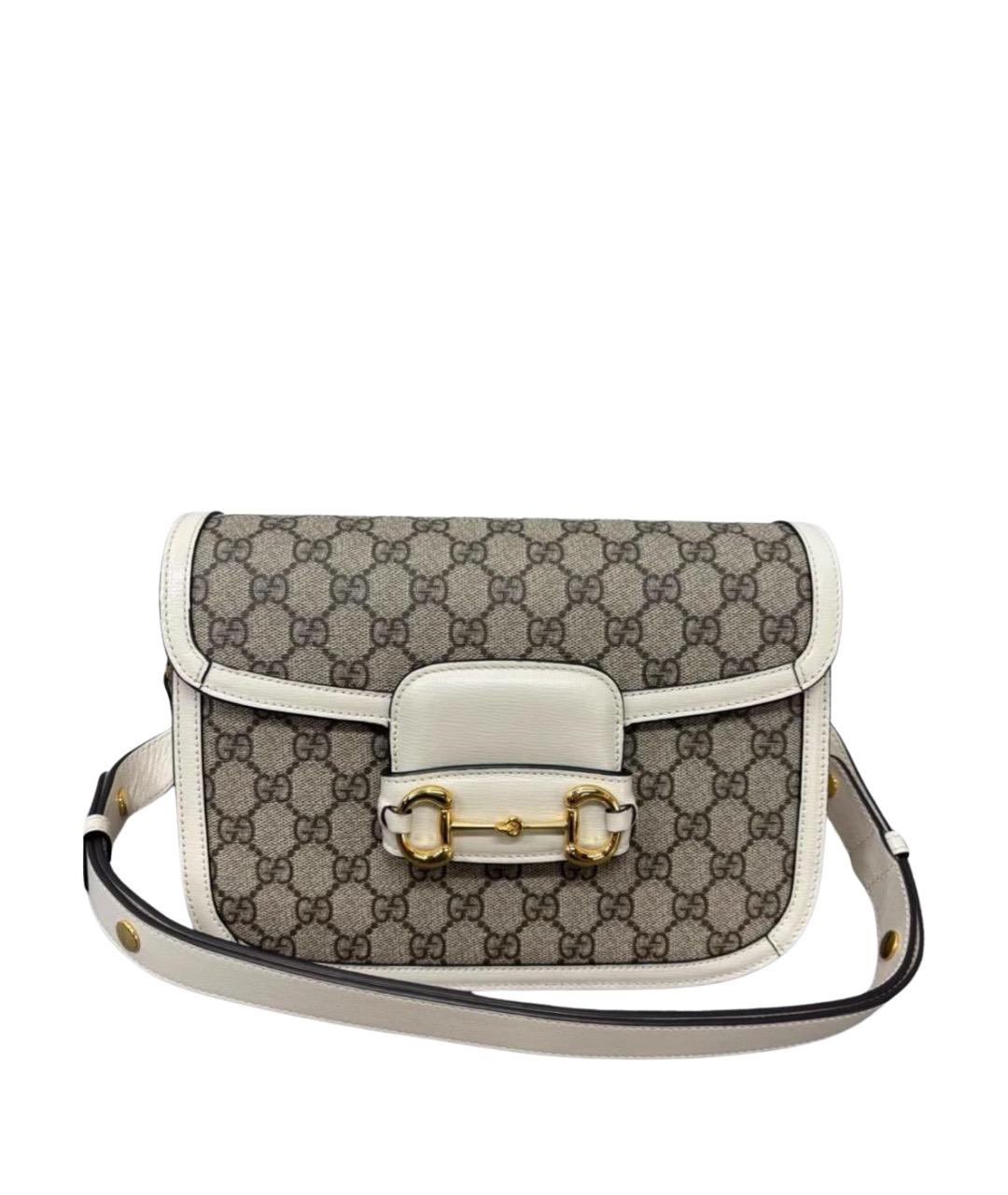 GUCCI Бежевая сумка через плечо, фото 1