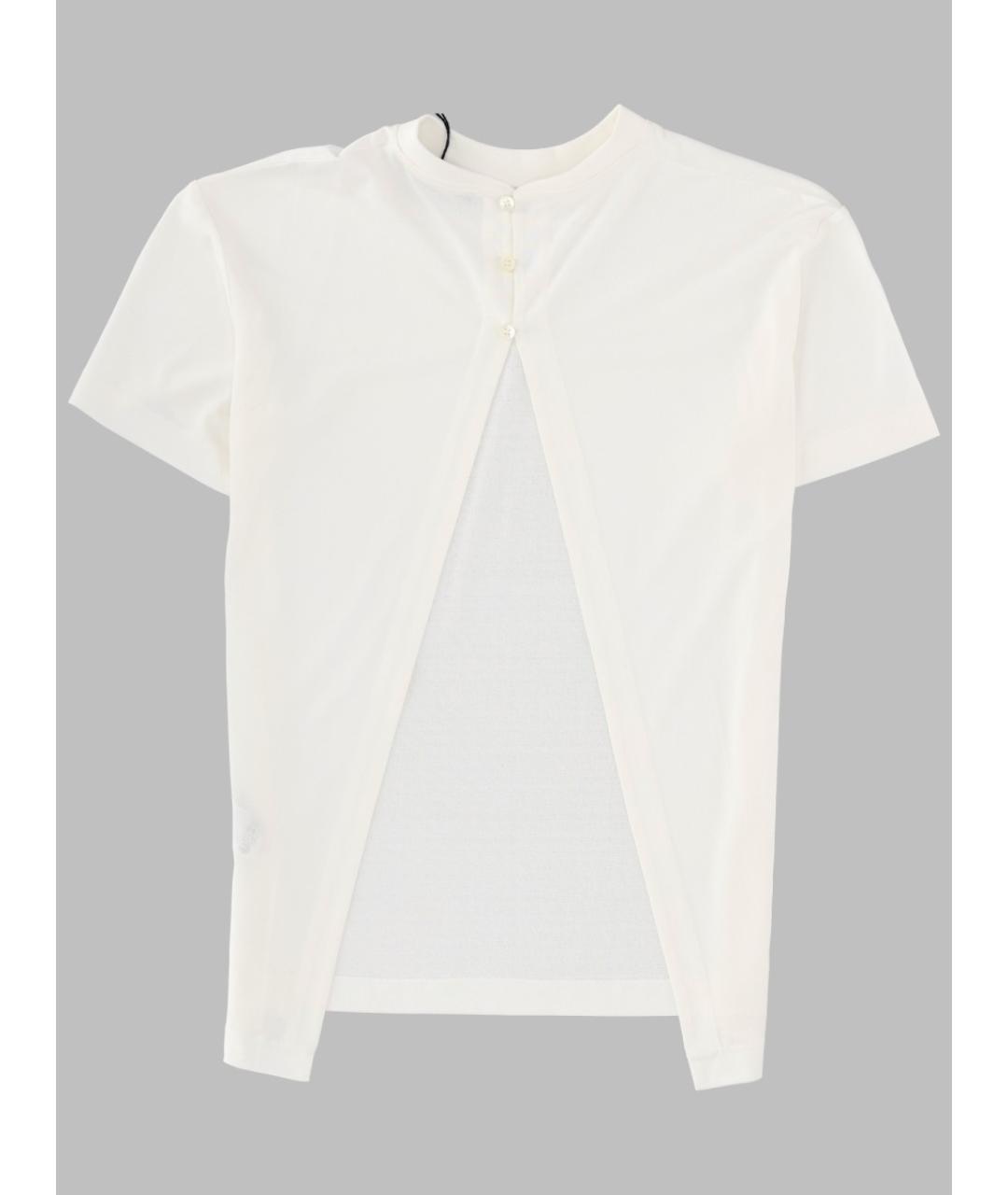 JACQUEMUS Белая футболка, фото 3