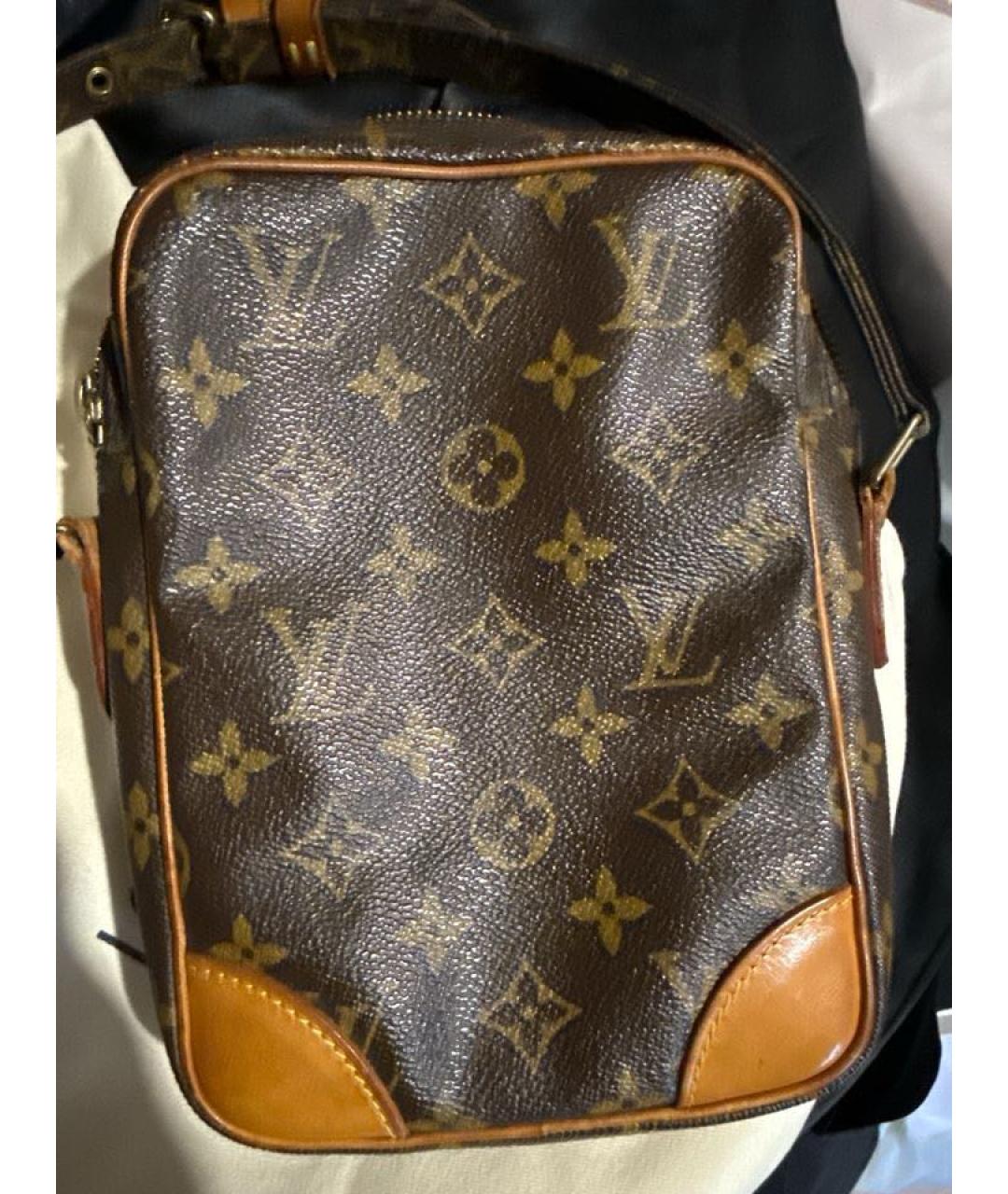 LOUIS VUITTON Коричневая сумка на плечо, фото 2