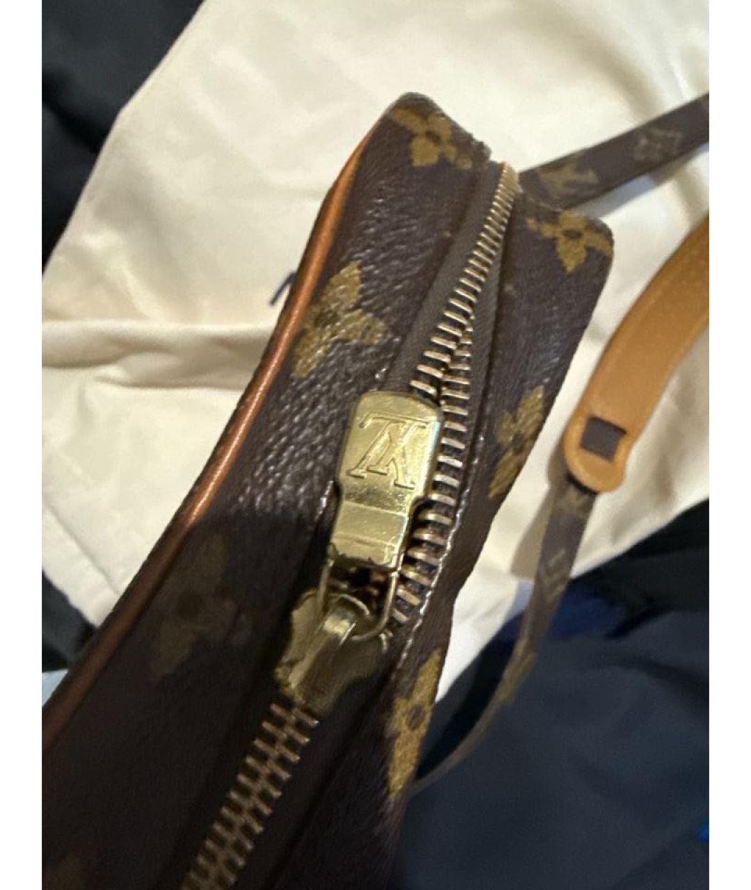 LOUIS VUITTON Коричневая сумка на плечо, фото 3