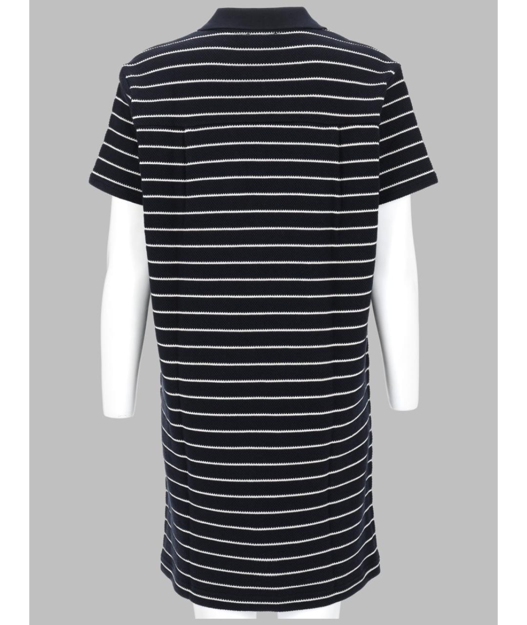 A.P.C. Антрацитовое хлопковое повседневное платье, фото 2