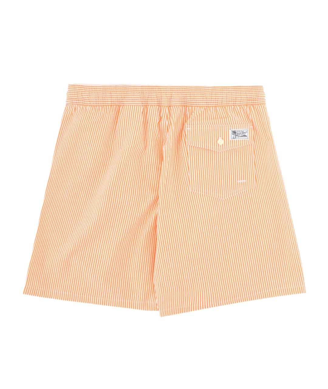 POLO RALPH LAUREN Оранжевое хлопковые плавки, фото 2