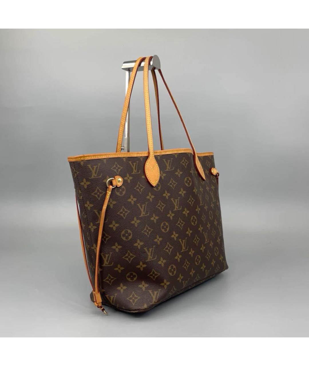 LOUIS VUITTON Коричневая сумка тоут, фото 7