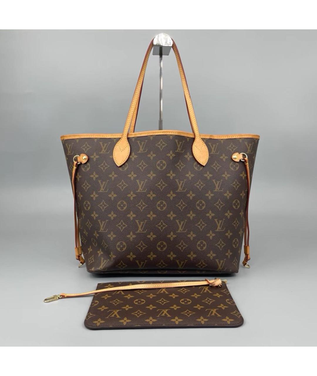 LOUIS VUITTON Коричневая сумка тоут, фото 2
